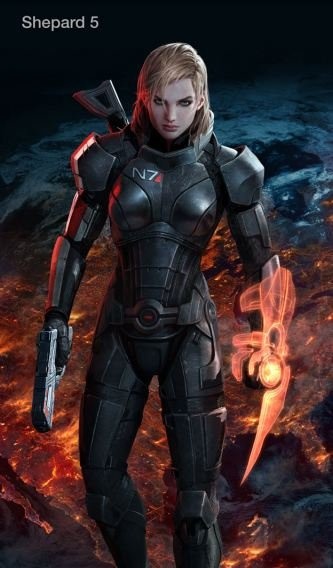 Derzeit auf Platz 1: Die blonde Femshep aus Mass Effect 3.