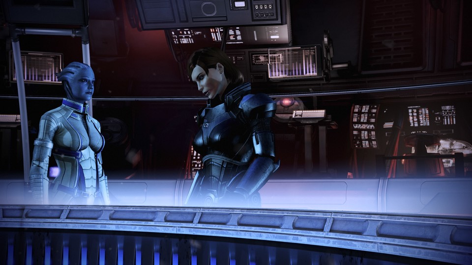 Liara mit Shepard