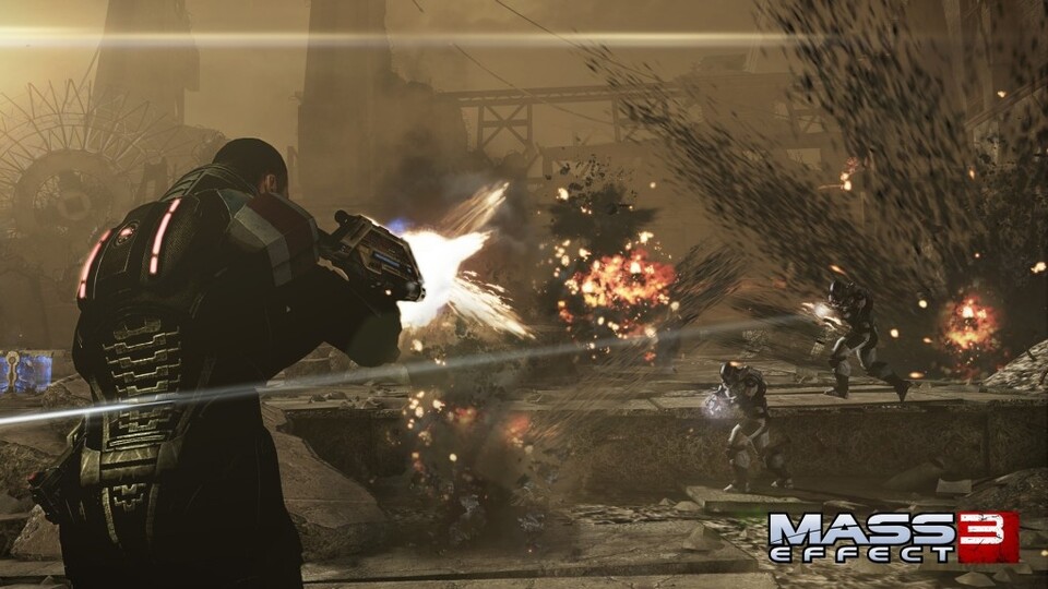 Erstmals gibt es in Mass Effect 3 auch einen Koop-Modus für bis zu vier Spieler.