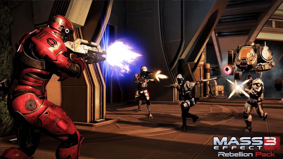 Der DLC »Rebellion« für Mass Effect 3 erscheint am 29. Mai 2012.