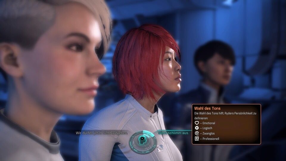 Das Dialogsystem in Mass Effect: Andromeda ist facettenreicher und legt den Fokus auf Tonalität.