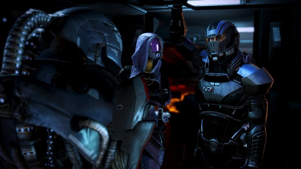 Zusammen mit Legion und Tali begeben wir uns auf die Suche nach einem Reaper auf dem Heimatplaneten der Quarianer.
