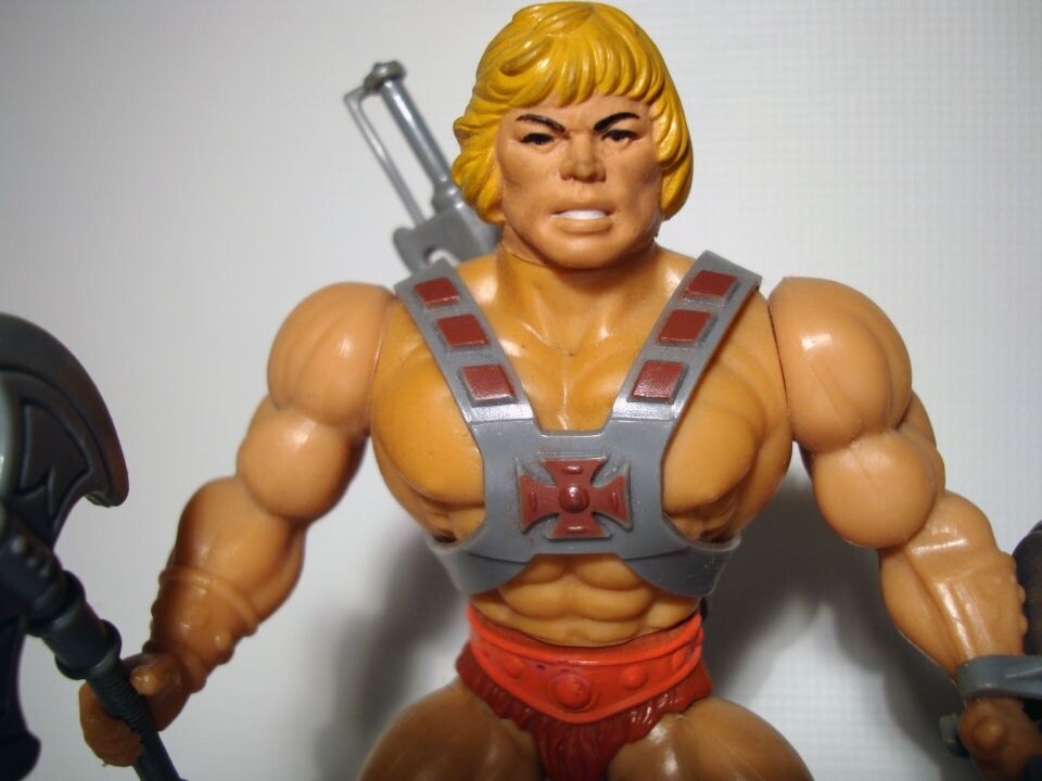 Toll modelliert und mit Power-Punch ausgestattet, eroberte He-Man die Kinderzimmer.