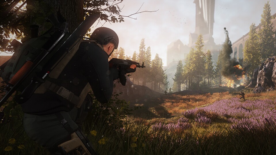 Mavericks: Proving Grounds will gleich mehrere Schritte weiter gehen als PUBG oder Fortnite und Matches mit bis zu 1000 Spielern sowie eine persistente MMO-Open World liefern.