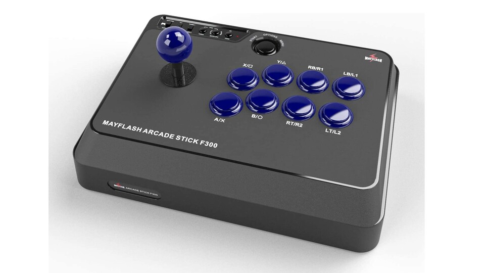 Der Mayflash Arcade Stick F300 bietet ein gutes Preis-Leistungs-Verhältnis, die Buttons sind aber etwas schwammig.