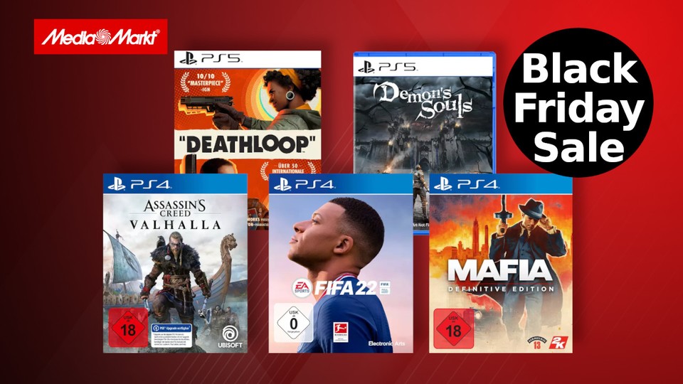 Bijna achterlijk persoon scheuren MediaMarkt – Black Friday: Die besten Spiele-Deals für PS4 & PS5