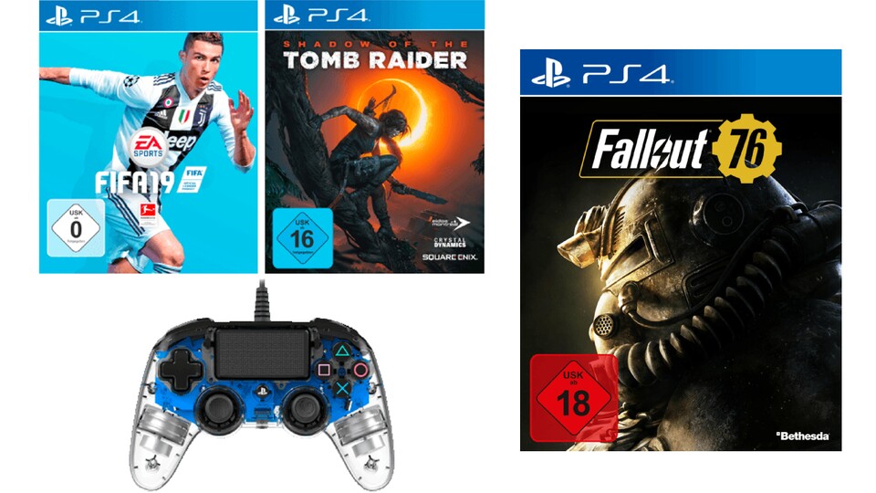PS4 Controller + 3 Spiele für 89€, Handytarif 20 GB Datenvolumen - im WSV bei MediaMarkt [Anzeige]