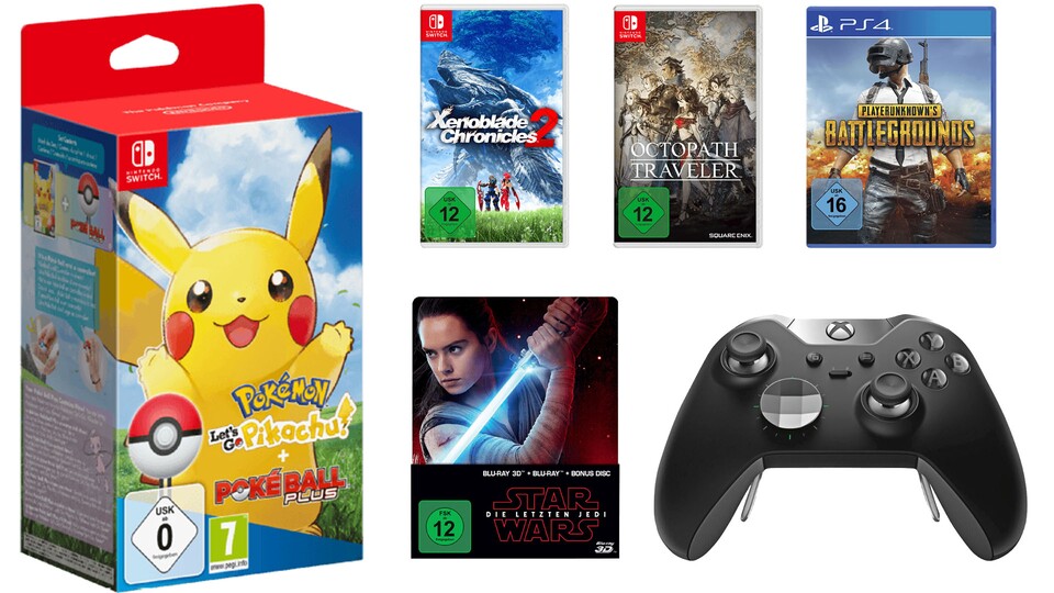 MediaMarkt Gönn-dir-Dienstag mit einigen Spielen für Nintendo Switch.