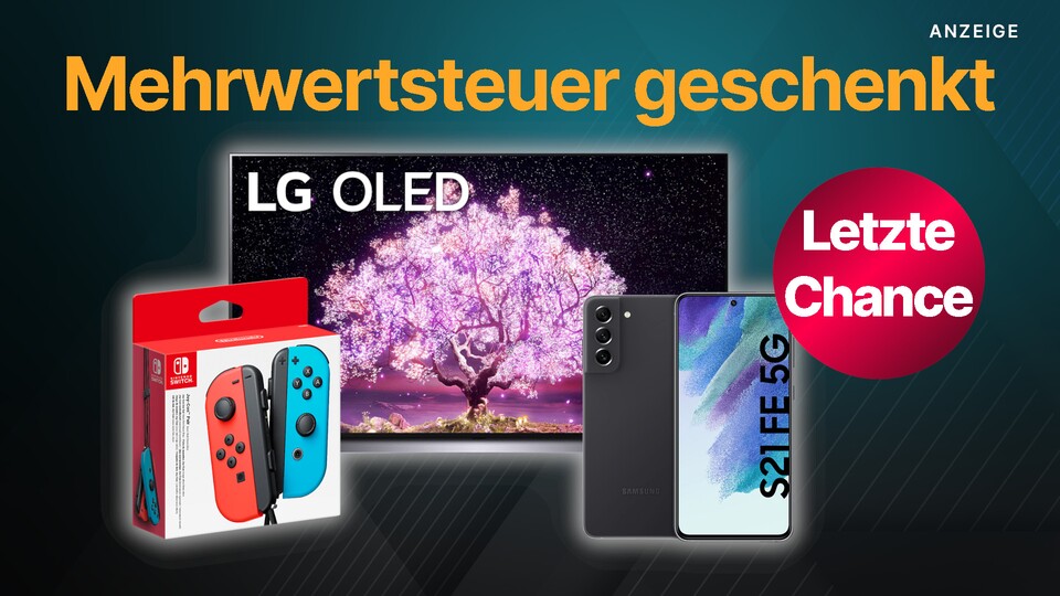 Nur noch bis Mitternacht bekommt ihr bei MediaMarkt die Mehrwertsteuer geschenkt und könnt viele günstige Schnäppchen abstauben.