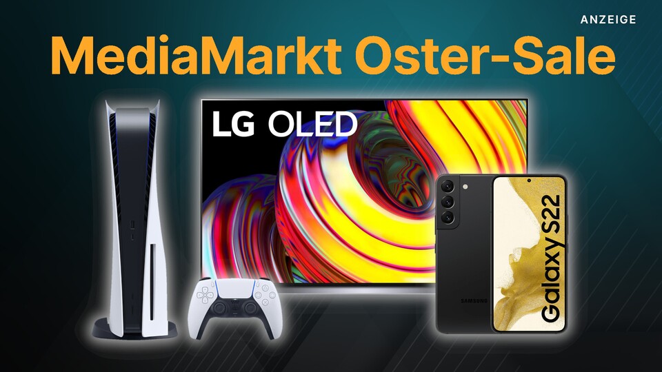 Der MediaMarkt Oster-Sale hat noch viele weitere günstige Deals zu bieten, darunter OLED-TVs, Handys und die PS5.