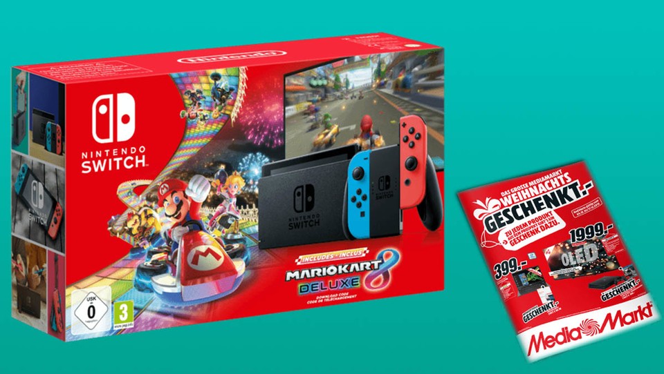 Nintendo Switch Mario Kart 8 Deluxe Bundle kaufen