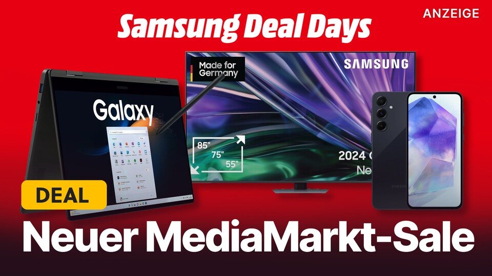 Im neuen MediaMarkt-Sale gibt es zahlreiche Samsung-Produkte günstig im Angebot, aber nur bis zum 12. Januar.