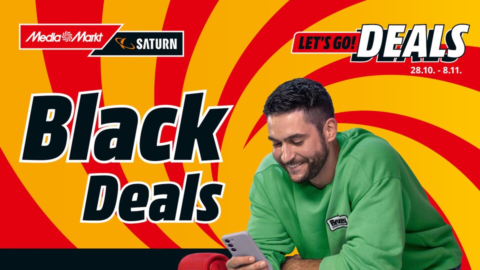 Durch die Black Deals könnt ihr bei MediaMarkt jetzt schon hunderte Angebote abstauben, darunter zum Beispiel die PS5 Slim.