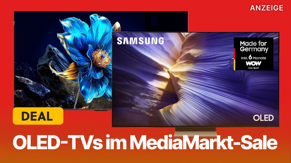 MediaMarkt hat einen neuen TV-Sale gestartet, durch den ihr High-End-OLED-TVs, aber auch Low-Budget-Fernseher zu Top-Preisen bekommt.