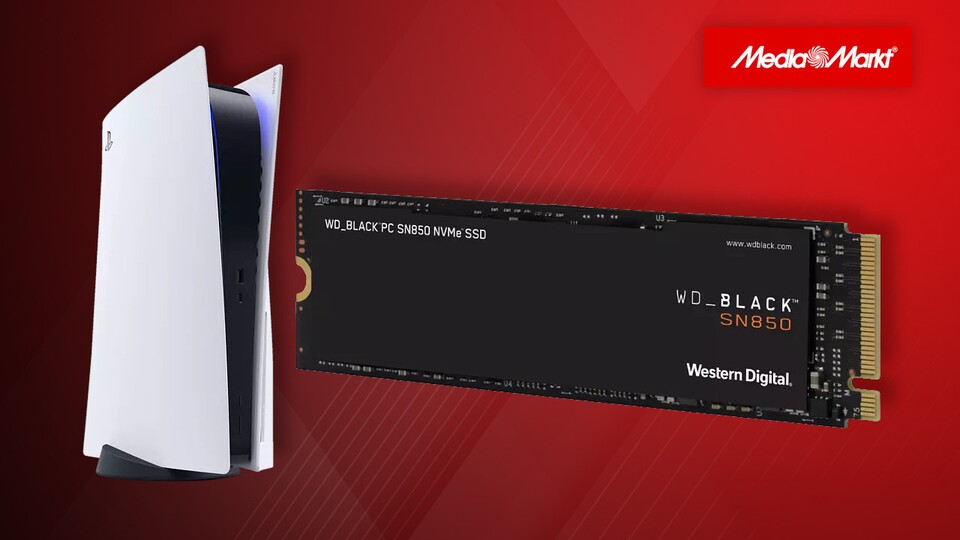 Die WD Black SN850 ist mit einer Lesegeschwindigkeit von bis zu 7.000 MBs sehr gut für die PS5 geeignet.