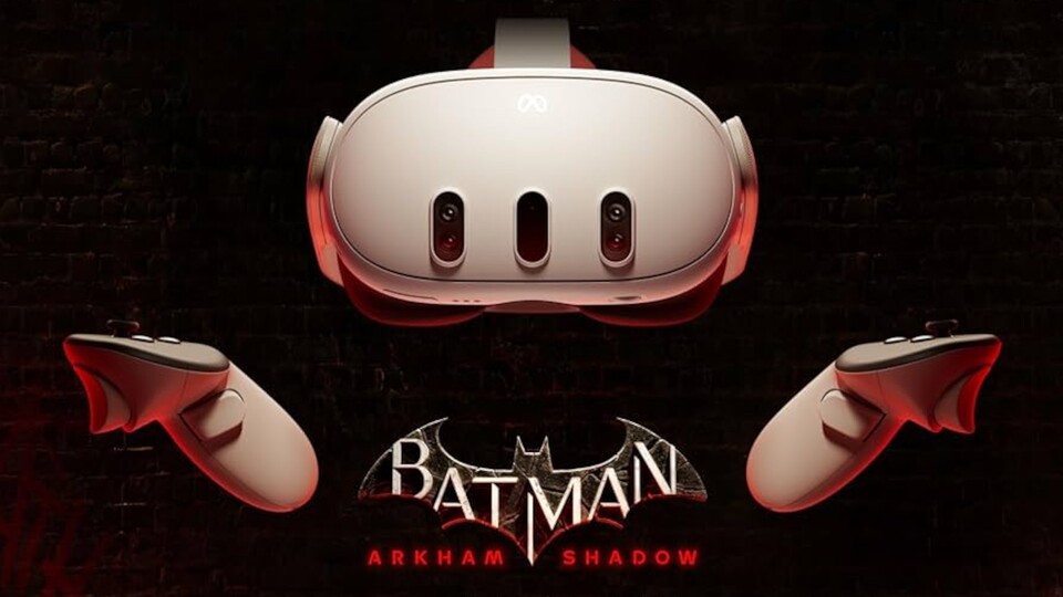 Sowohl bei der Meta Quest 3 als auch bei der Quest 3S bekommt ihr aktuell das neue VR-Spiel Batman Arkham Shadow gratis dazu.