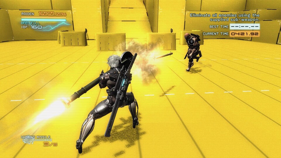 Der DLC »VR Missions« für Metal Gear Rising Revengeance ist in Europa nicht PS3-exklusiv.
