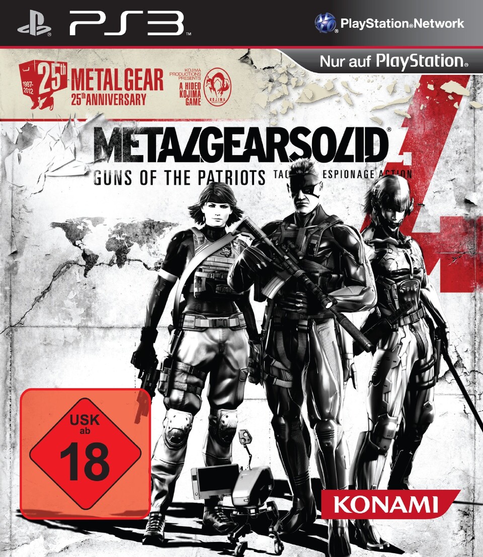 Die Geburtstags-Edition von Metal Gear Solid 4: Guns of the Patriots.