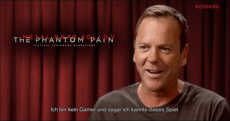 Kiefer Sutherland soll die Rolle des Snake in Metal Gear Solid 5: The Phantom Pain übernehmen.