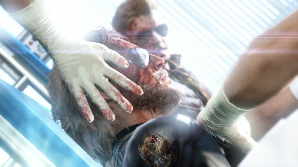 Big Boss verliert in Ground Zeroes beinahe sein Leben.