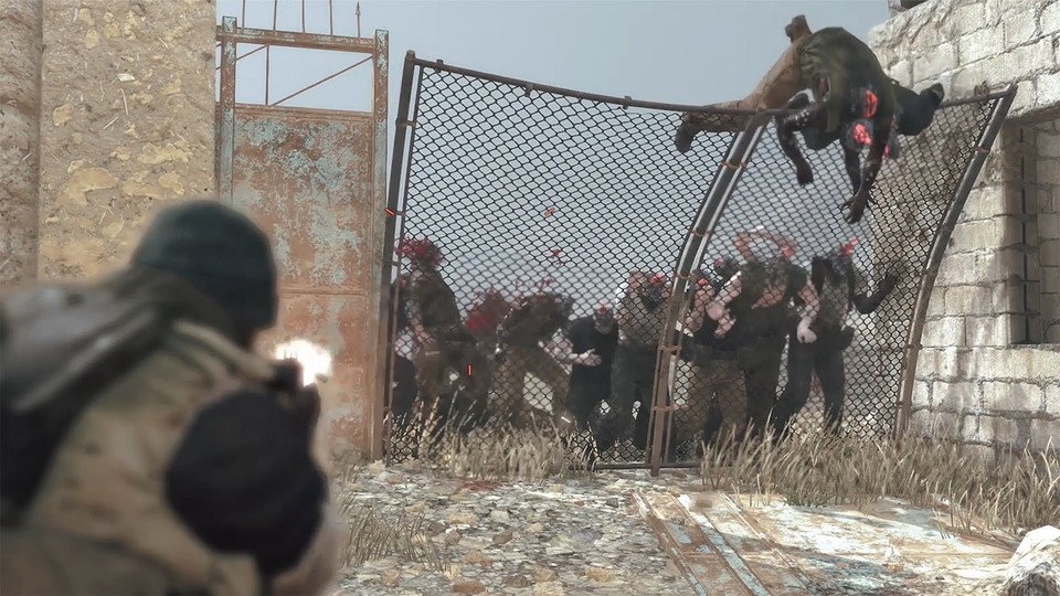 Metal Gear Survive - Erste Gameplay-Szenen mit Koop-Kämpfen gegen Zombies