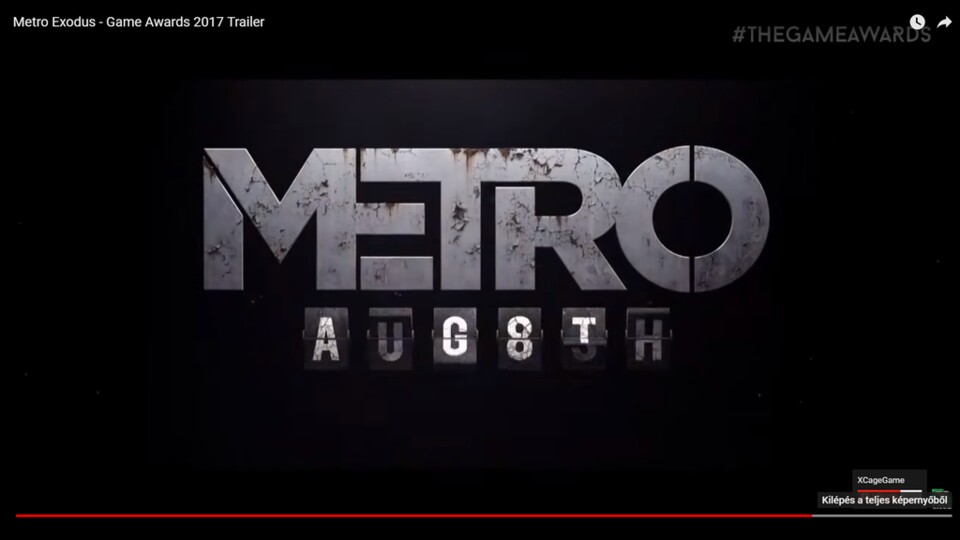 Der 8. August - Das Release-Datum von Metro: Exodus?