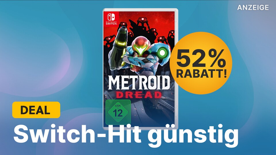 Bei Amazon gibts den Switch-Hit Metroid Dread jetzt zum Toppreis.
