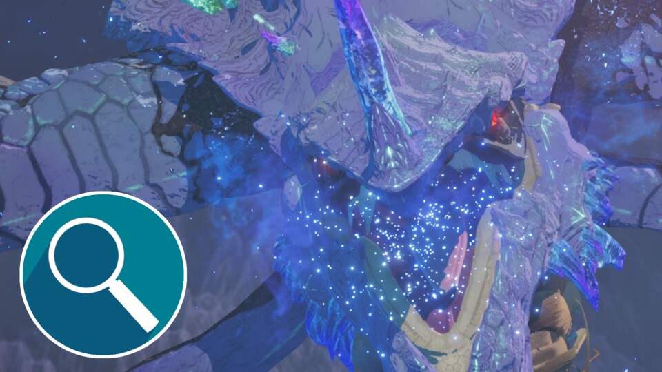 Der neue Drachenälteste Aeshin sorgt mit seinem Atem in MH Stories 3 für Angst und Schrecken. (© Capcom)