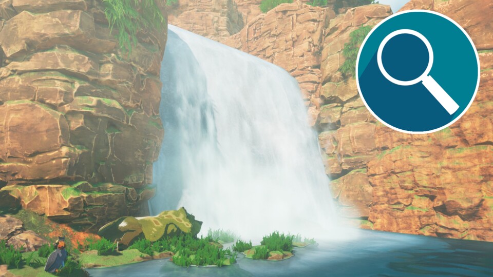 Im Wald von Canalta versteckt sich Monster, das spieler*innen zum Ausrutschen bringen kann. (© Capcom)