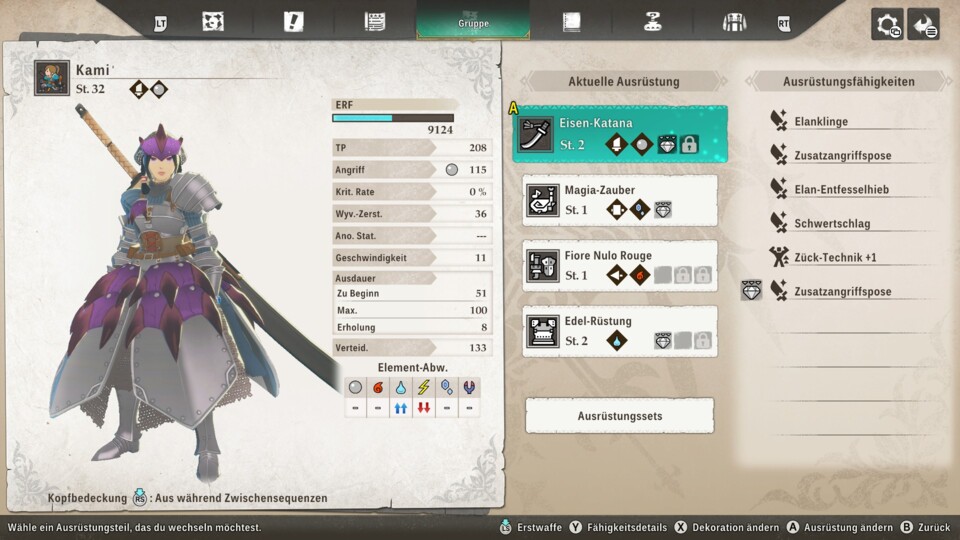 Jetzt kann ich endlich meine Rathian-Rüstung vorzeigen, obwohl ich eigentlich die Edel-Rüstung anhabe. (© Capcom)