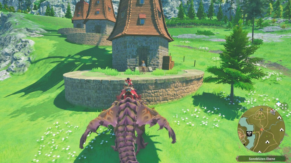 Der Farmer schickt euch auf die Suche nach den verstreuten Poogies. (© Capcom)