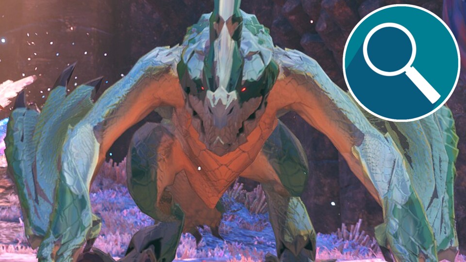 Dieser Seregios sieht nicht nur anders aus, sondern macht mit seinen scharfen Schuppen auch richtig viel Schaden. (© Capcom)