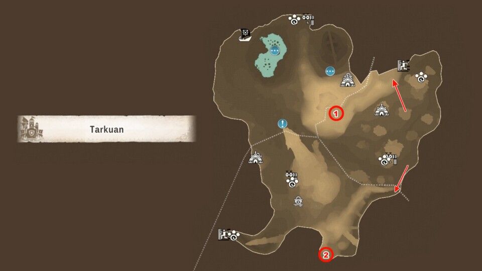 In Tarkuan sind zwei bedrohte Monsterarten zu finden. (© Capcom)