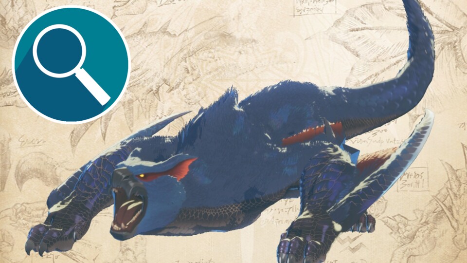 Der unauffällige Nargacuga versteckt sich wie ein Ninja im Schatten. (© Capcom)