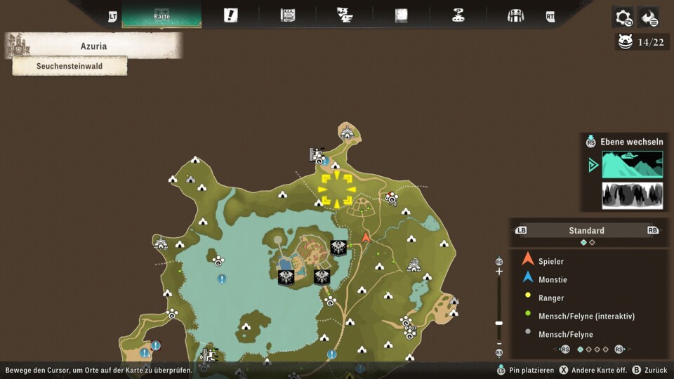 Hier sollte die Eierhöhle des besonderen Poogies auftauchen, wenn ihr alle 100 Poogies gefunden und die Questline beendet habt. (© Capcom)