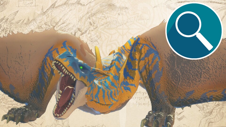 Der aggressive Tigrex macht vor nichts Halt. (© Capcom)