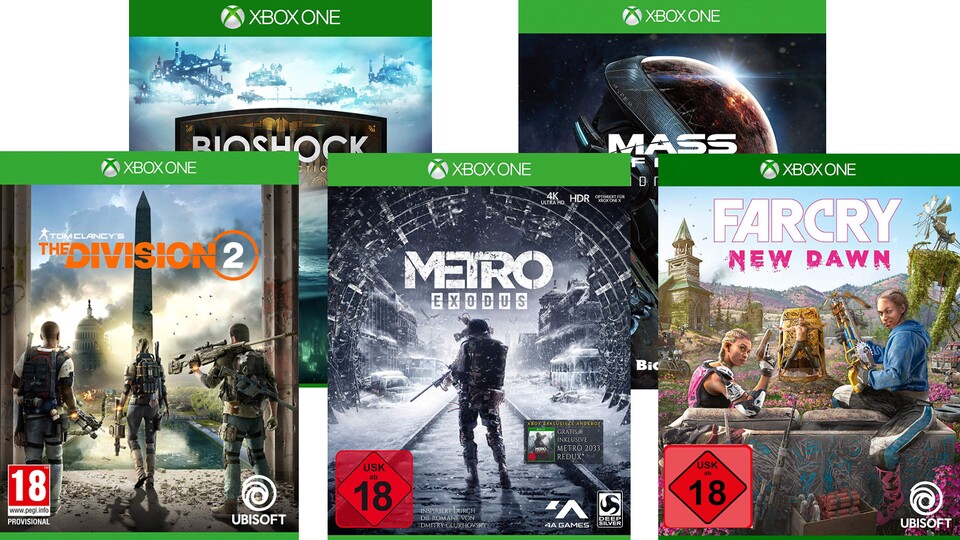 In den Frühlingsangeboten des Microsoft Store gibt es sowohl aktuelle Hits als auch ältere Titel zu reduzierten Preisen.