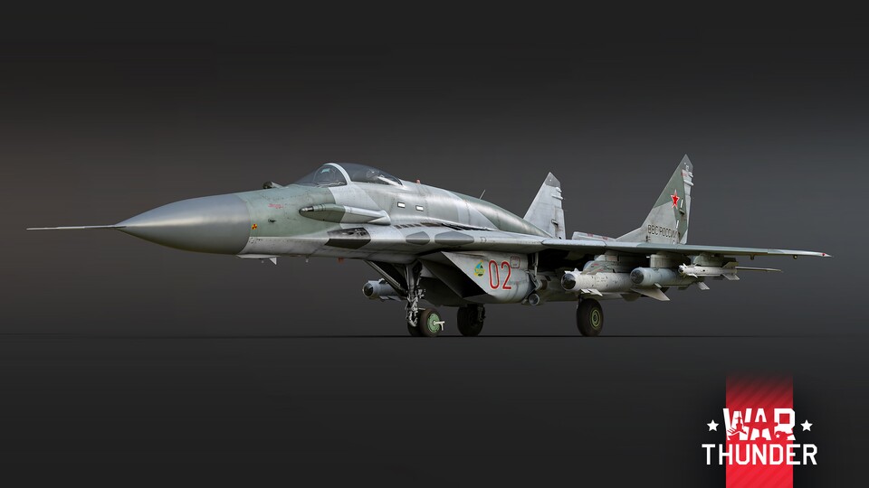 Die berüchtigte MiG-29 ist ein enorm vielseitiger Sowjet-Kampfjet. Die neue SMT-Version hat verbesserte Zielsuchsysteme und besondere Optionen bei Bomben und Raketen.