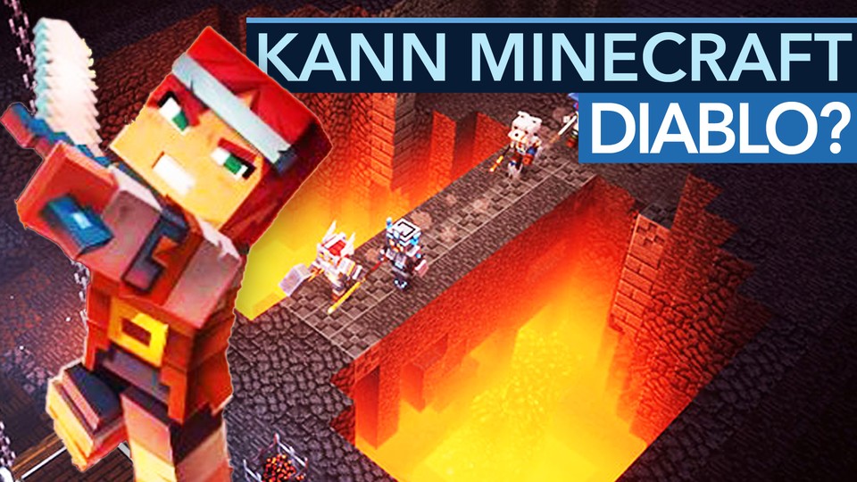 Minecraft Dungeons: Action-Rollenspiel im Diablo-Stil
