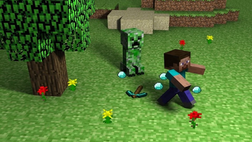 Die Xbox-360-Version von Minecraft hat ein neues Update erhalten. Unter anderem gibt es neue Mobs und neue Biome.