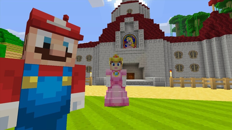 Minecraft: Nintendo Switch Edition läuft in 720p.