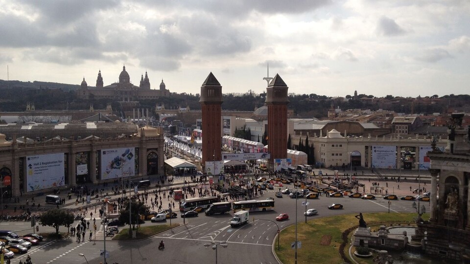 Das ehrwürdige Montjuïc in Barcelona ist der Gastgeber des Mobile World Congress. 