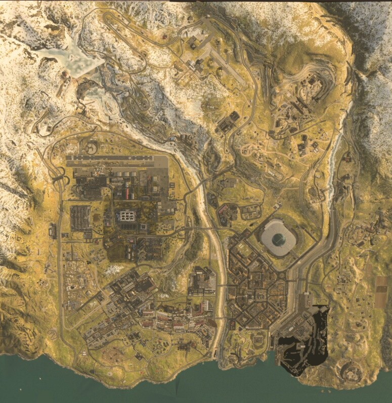 Modern Warfare BR Map