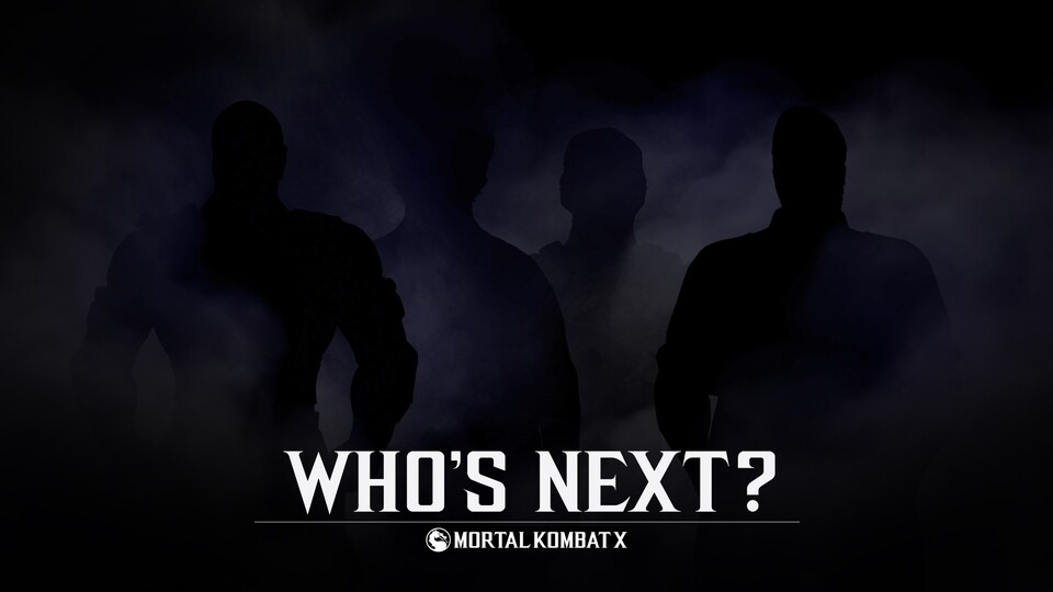 Mortal Kombat X bekommt 2016 neue Inhalte als DLC. Darunter neue spielbare Charaktere, die im ersten Teaser-Artwork nur als Silhouetten zu sehen sind.