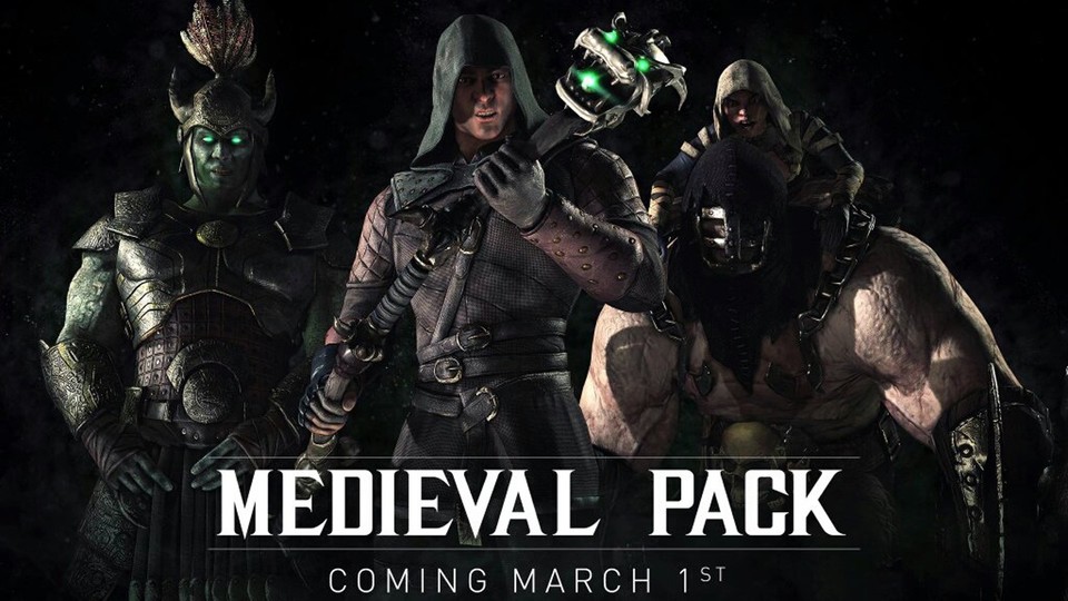 Mortal Kombat X kriegt neue Skins, das Medieval Pack ist zudem kostenlos.