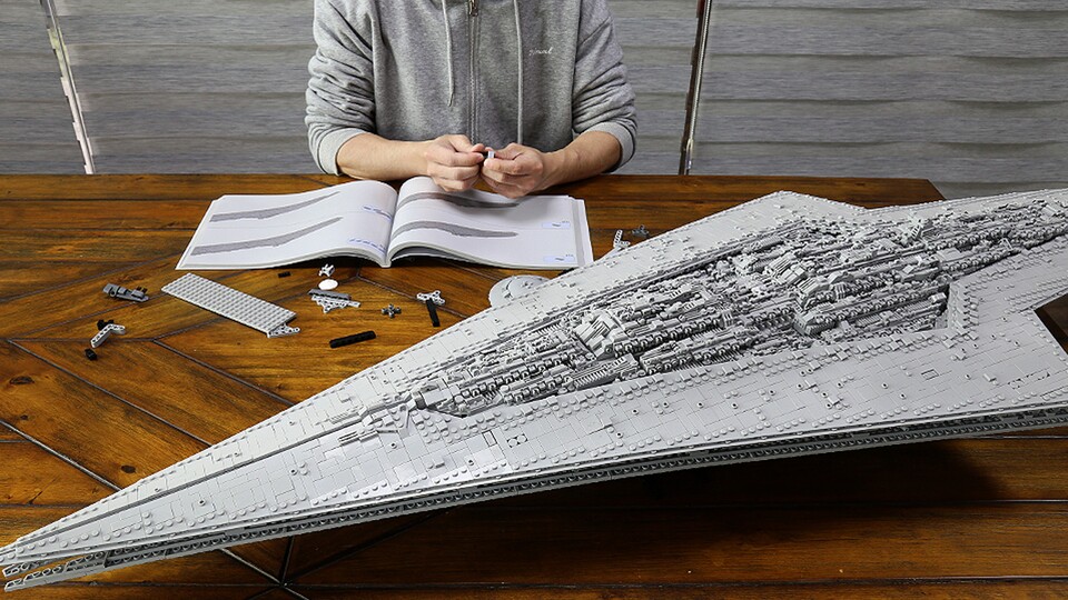 Mit weit über einem Meter Länge und haufenweise Details ist dieses Set der LEGO-Star Wars-Alternative Mould King wohl eines der größten überhaupt.