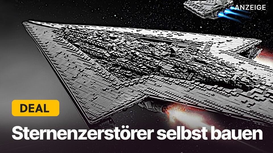 Der Executor ist der größte Sternenzerstörer aus Star Wars. Dank einer LEGO-Alternative und einem Amazon-Angebot könnt ihr ihn jetzt günstig selber bauen.