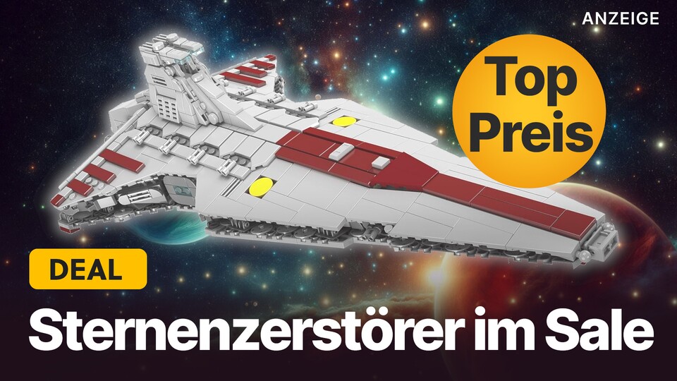 Wenn ihr euren eigenen Sternenzerstörer haben wollt, hat Amazon mit dieser LEGO Star Wars-Alternative gerade das richtige Angebot für euch.