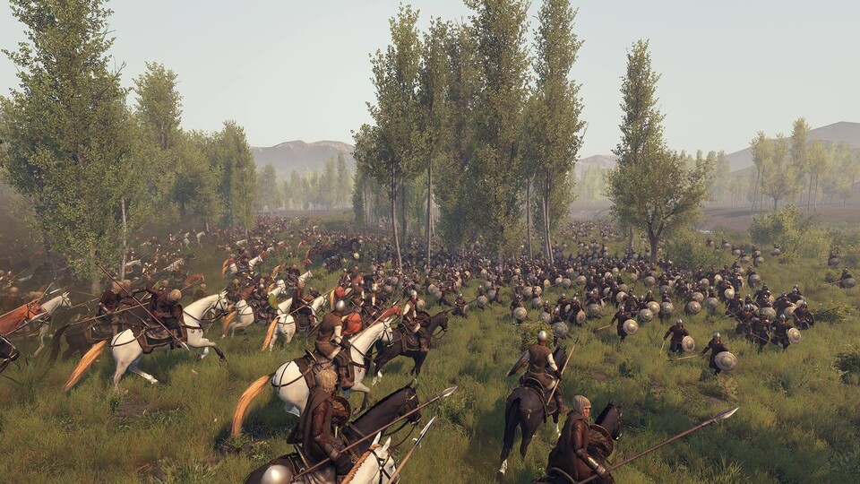 In Mount + Blade 2 stürzt ihr euch in echten Massenschlachten direkt ins Getümmel.