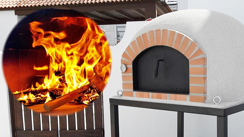 Brennt und glüht das Holz erstmal in einem klassischen Steinofen, wird es über 600 °C heiß – inklusive holzigem Raucharoma.